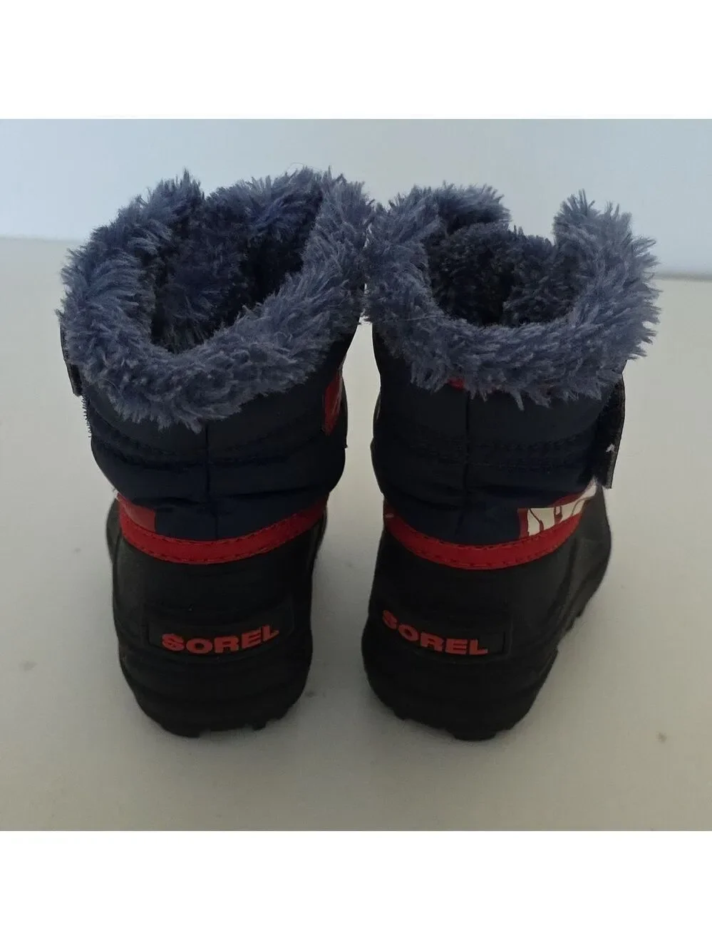 SOREL | Commander Snow Boots Navy Red Sz 4